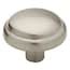Brainerd Basics Satin Nickel Round Traditional Cabinet Knob (12-Pack ...