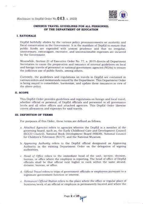 DISSEMINATION-OF-DEPED-ORDER-NO.-43-S.-2022-OMNIBUS-TRAVEL-GUIDELINES ...