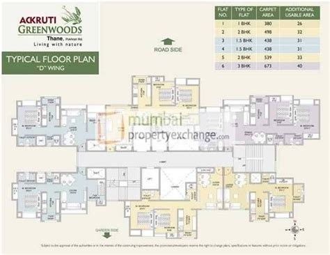 Hubtown Greenwoods in Pokhran Road, Thane: Price, Brochure, Floor Plan ...