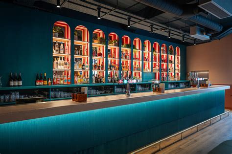 Inside Clays shooting bar as it opens in Birmingham city centre