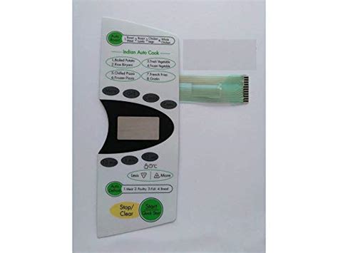 Microwave keypad membrance for LG.Model:MC 764W : Amazon.in