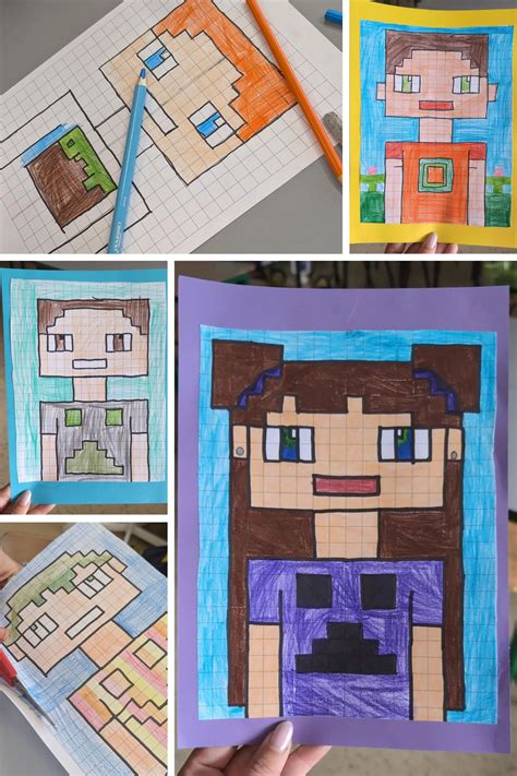 How To Draw Minecraft Girl