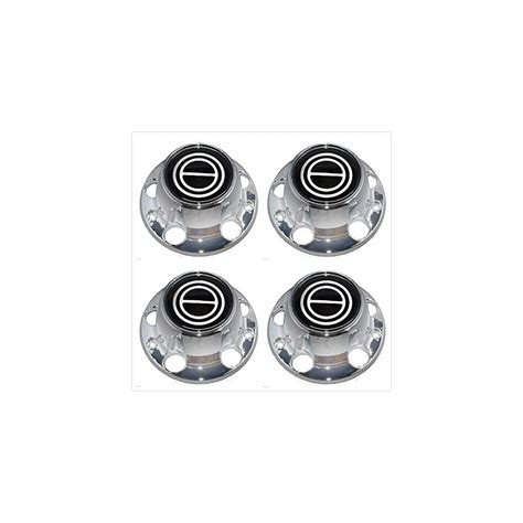 Buy Gooogo F005-B 1980-1996 Bronco Van Wheel Hub Center Cap Chrome ...