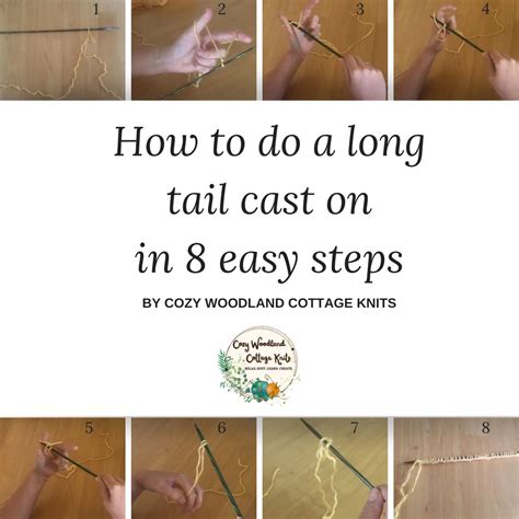 Cozy Woodland Cottage Knits: Guide on how to do long tail cast on