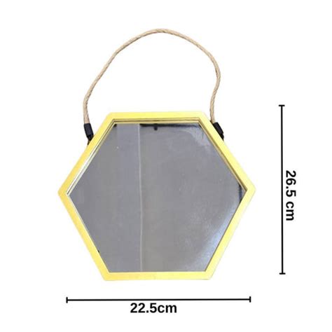 Hexagonal Mirror – Decor Things