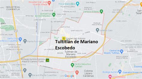 ¿Dónde está Tultitlán de Mariano Escobedo Mexico? Dónde queda Tultitlán ...