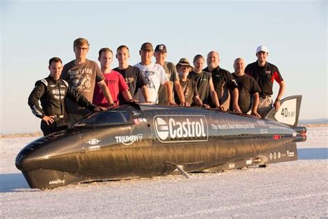 Triumph Enters Castrol Rocket Streamliner into Mike Cook’s Bonneville ...
