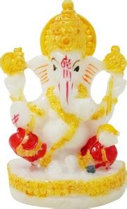 Deep Ganesh Arts Lord Ganesha Idol for Temple, car dashboard, table ...
