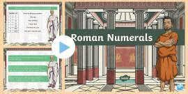 Roman Numerals Introduction PowerPoint