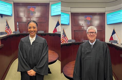 Two lawyers sworn in as alternative municipal court judges in Tyler