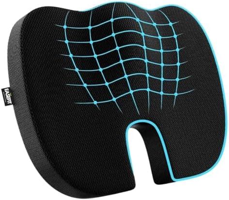 EASEFIT Orthopedic Coccyx Seat Cushion for Tailbone Pain Relief ...