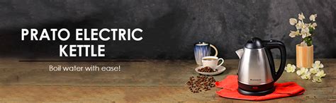 Wonderchef Prato Automatic Stainless Steel Cordless Electric Kettle, 1. ...