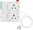 PANKATI Extension Board 16 Amp with Long Wire 2 Meter (1.5) MM 2 Socket ...