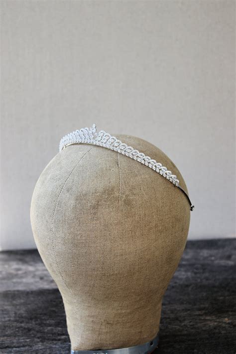 Petite Bridal Crown Wedding Tiara COLETTE Tiara | EDEN LUXE Bridal