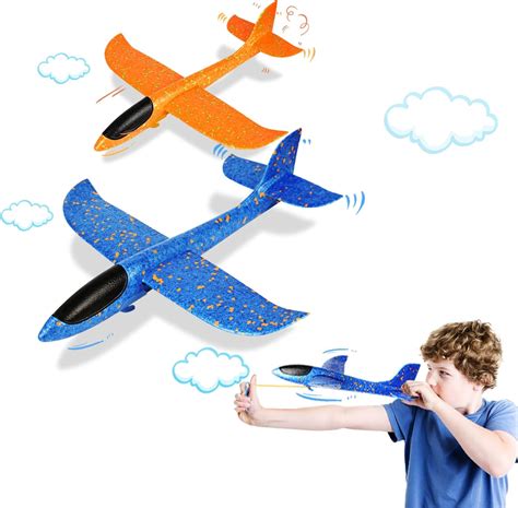 VCOSTORE 2 Pack Foam Airplanes - 13.5 Throwing India | Ubuy