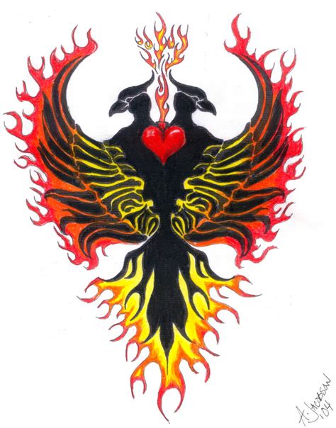 Double Headed Pheonix by RuinedHalo on DeviantArt