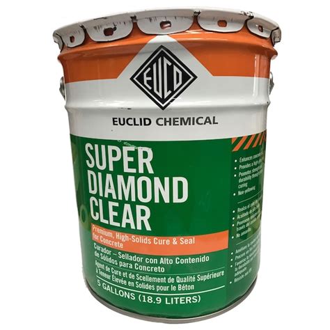 Euclid Chemical Euclid Super Diamond Clear Solvent Based Curing and ...