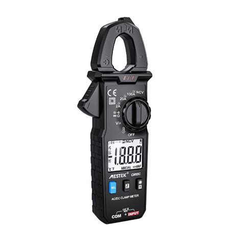 MESTEK Mini Clamp Meter Automatic Ranges LCD Display Portable Clamp Me ...