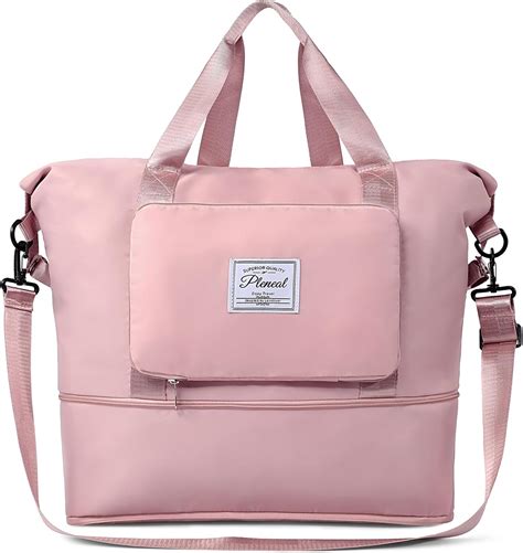 Amazon.com | Travel Duffle Bag - Overnight Shoulder Bag for Women ...