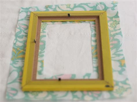 DIY: Fabric Covered Frame | Framed fabric, Diy picture frames, Fabric ...