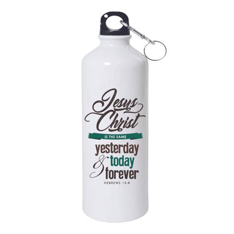 Hebrews 13:8 Aluminum Sipper: Find Stability in Every Sip with Christ ...