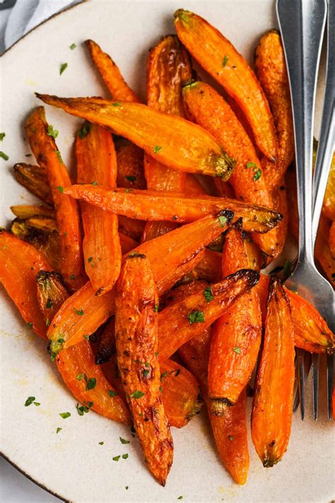 Air Fryer Roasted Carrots (Use Fresh or Frozen Carrots!) - Spend With ...