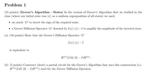 Image result for Grover Diffusion Operator