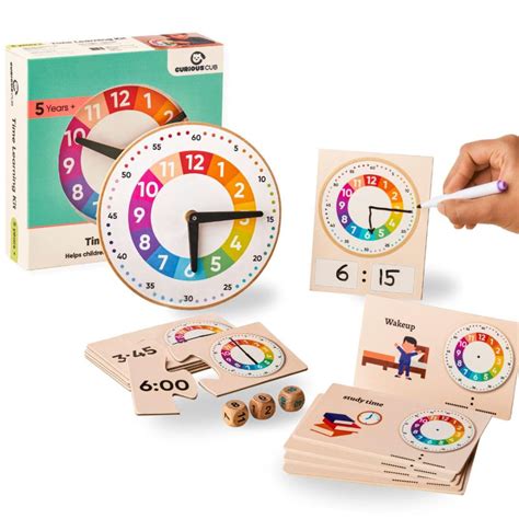 Curious Cub Time Learning Kit — Toycra