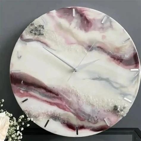Buy Luxury Resin Wall Clock Online in India : ResinClocks.in