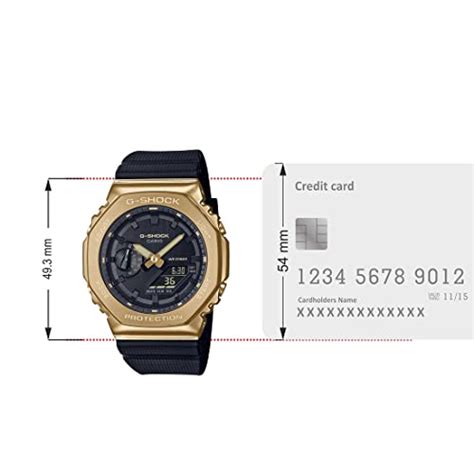 Casio Analog-Digital Black Dial Men's Watch-GM-2100G-1A9DR : Amazon.in ...