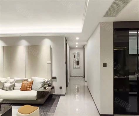 全屋刷大白，145平米简约三室两厅装修效果图-中国木业网