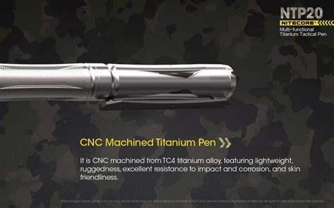 Nitecore NTP20 Multi-Functional Titanium Tactical Pen - Nitecore ...