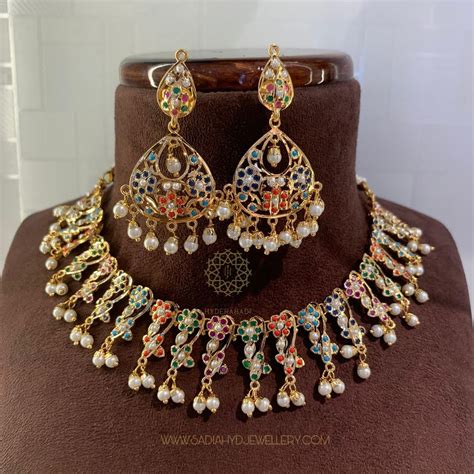 Zuni Multicolour Necklace Set – Sadiahyderabadi