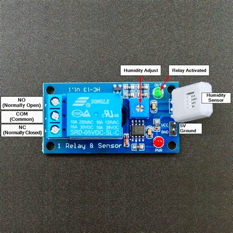 Image result for Humidity Sensor with Relay Output