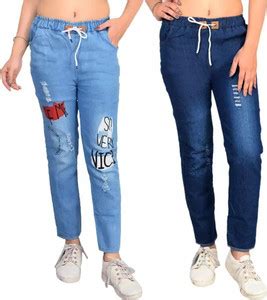 Miraksh Jogger Fit Girls Dark Blue Jeans - Buy Miraksh Jogger Fit Girls ...