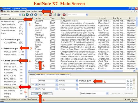 EndNote Tutorial X7 的图像结果