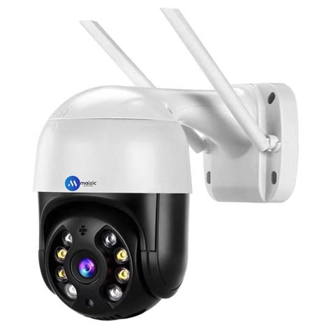 Maizic Smarthome 5MP 4G SIM Based CCTV Camera No WiFi Needed, Colour ...