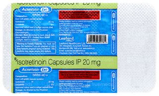 Acnetoin I 20 MG | Order Acnetoin I 20 MG Capsule Online at Truemeds
