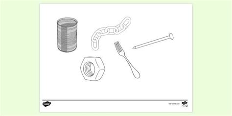 Metal Colouring Page | UK | Colouring Sheets (teacher made)