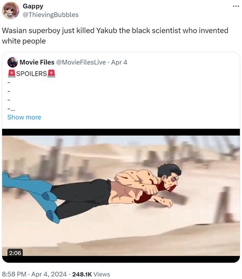 Wasian superboy just killed Yakub the black scientist who invented white people | Invincible ...