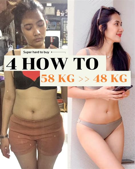 58 KG >> 48 KG | Gallery posted by แพรว 🐈 | Lemon8