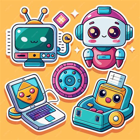 Image result for Computer Robot Cartoon