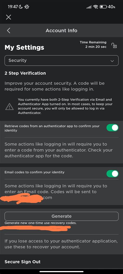 Image result for Security Code On Roblox Web