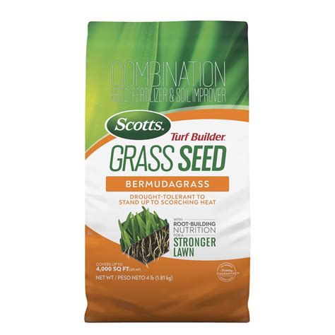 Buy Scotts Turf Builder Grass Seed Bermudagrass Drought-Tolerant to ...