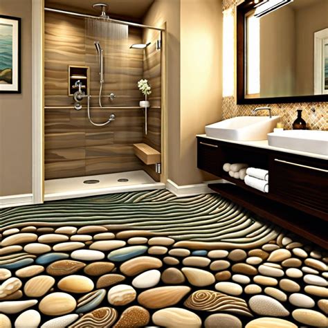 15 Pebble Shower Floor Ideas You'll Love