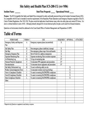 ICS-208-CG 2006-2025 - Fill and Sign Printable Template Online