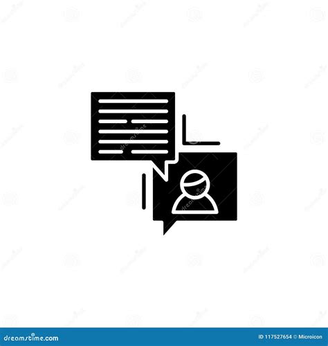 Project Report Black Icon Concept. Project Report Flat Vector Symbol, Sign, Illustration. Stock ...