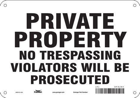 Polyethylene, Mounting Holes Sign Mounting, Safety Sign - 473J31|473J31 ...