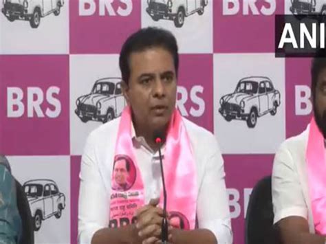 "Congress and its clown CM'S antics won't deter us": KTR slams Revanth ...