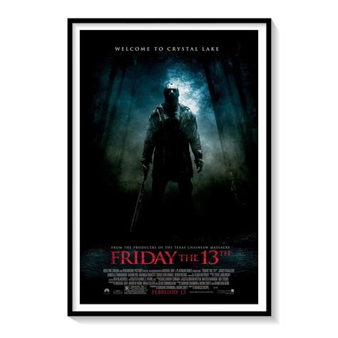 Friday the 13th Old Movie Poster: Buy Movie Posters Online – Dessine Art